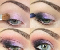 Light and Dark Eye Shadow