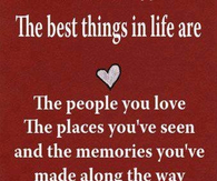 The best things in life