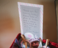 Baby shower party favors