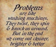 problems are like washing machines