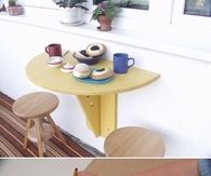 DIY Balcony Folding Table