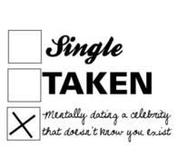 Mentally dating a celebrity