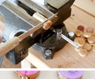 DIY Wine Cork Pendants