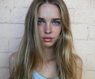 Long blonde hair