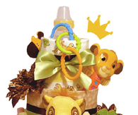 Lion King Diaper Cake