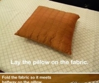 DIY Knotted Pillow