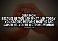 Dear Mom