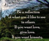 be a reflection