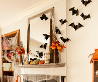 Halloween bat decoration