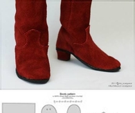 DIY Doll Boot