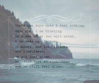 Days when I feel nothing