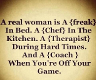a real woman