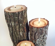 DIY Autumn Tree Branch Candles