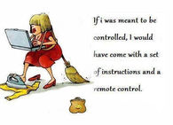 If I was meant to be controlled