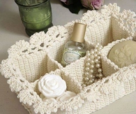 Pretty Crochet Organizer