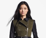 Belted Military Style Trench Coat