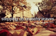 Stepping on Crunchy Leaves