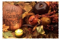 We give thanks to God