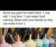 DIY Kids Paint Recipe
