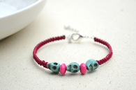 Beaded Knotted Bracelet