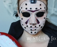 Jason Halloween makeup