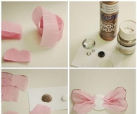 DIY crepe paper