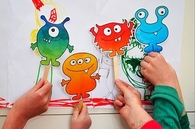 Monster puppets