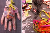 Spooky Hand Treat Bags