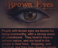 people with brown eyes