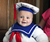 Stay Puft baby costume
