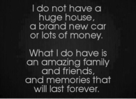 what I do have