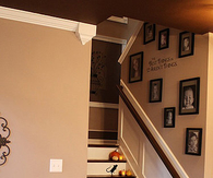Halloween Staircase Decor