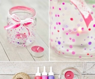 DIY Paint Glass Candle Nightlight