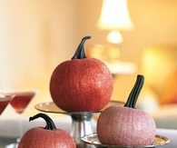 Glittered Pumpkins