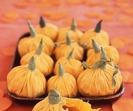 Pumpkin Favor Pouches