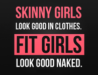 Fit girls look good naked