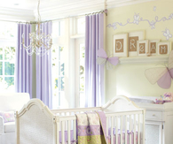 Summer garden style nursery