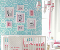 Modern geometric nursery
