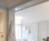 White classic bathroom