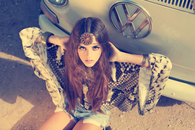 Hippie girl