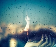 Waiting for the rain to end