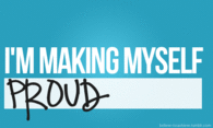 Im making myself