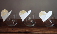 Wine glass place cards