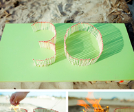 Matchstick candle number