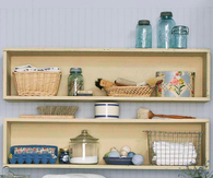 Hang shelves