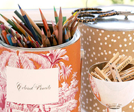 Craft supply holders
