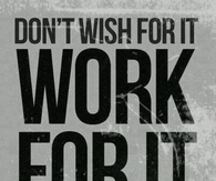 Don't wish for it
