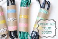 DIY Cord Organization