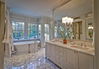 Inspiring marble floors