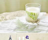 DIY Smell of The Forest Candle